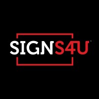 Signs 4U BV logo - Similar company to The Flying Dutchman Security Group