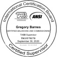 Certified Balancing & Commissioning