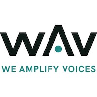 We Amplify Voices logo - Similar company to Mentally Shredded Foundation