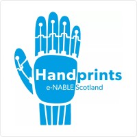 Handprints e-NABLE Scotland logo - Similar company to Gu Orbit