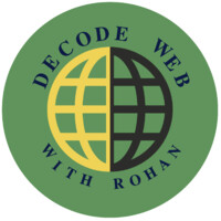 Decode Web with Rohan | YouTube Channel logo - Similar company to Xpert-Timer Software