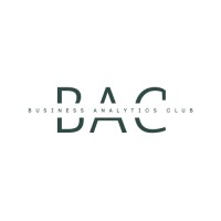 Business Analytics Club (Menlo BAC) logo - Similar company to Business & Environment Club