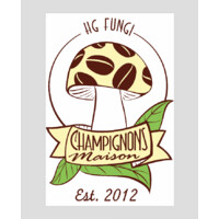Champignons Maison - Homegrown Mushrooms - logo - Similar company to Cubee.Buzz