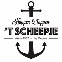 Happen en tappen bij ‘t Scheepje logo - Similar company to On Media - Uitgever Van Ondernamen