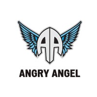 Angry Angel logo - Similar company to Extratac