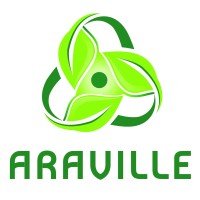 Araville' Green Energy Ventures Pvt Ltd logo - Similar company to Pyroccs - Biochar Carbon Removal Solutions For The Global South