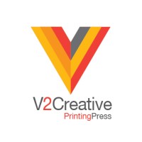 V2 Creative Printing Press logo - Similar company to General Printing Press