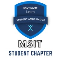 Microsoft Student Chapter- MSIT logo - Similar company to Code Cubicle