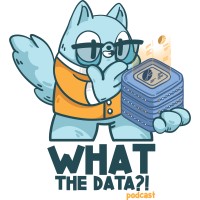 WHAT The Data?! Podcast logo - Similar company to Tale About Data