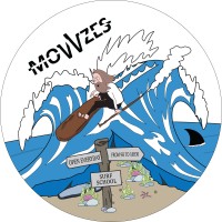 Mowzes Surf School logo - Similar company to Edeba