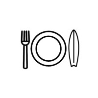 Dish Surfboards logo - Similar company to Veggie Mijas