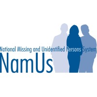 National Missing and Unidentified Persons System (NamUs) logo - Similar company to Cold Case Foundation