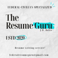 𝐓𝐇𝐄 𝐑𝐄𝐒𝐔𝐌𝐄 𝐆𝐔𝐑𝐔 (𝐅𝐄𝐃𝐄𝐑𝐀𝐋) logo - Similar company to Federal Resumes