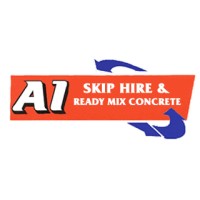 A1 Skip Hire & Ready Mix Concrete logo - Similar company to Cinco Recycling
