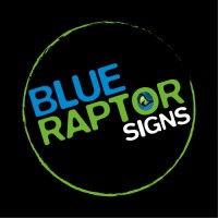 Blue Raptor Signs logo - Similar company to The Wayfinding Expert
