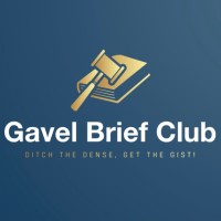 Gavel Brief Club logo - Similar company to Monash Philosophy Society (Mps)