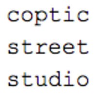 Coptic Street Studio logo - Similar company to Monkey Gruffo Productions