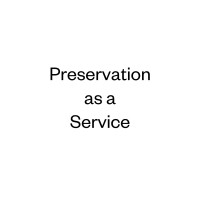 Preservation as a Service logo - Similar company to Studio Andreas Greiner