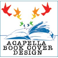 Acapella Book Cover Design logo - Similar company to Don'T Judge A Book By Its Cover.