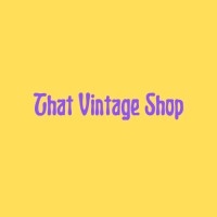 That Vintage Shop logo - Similar company to Gato Shipments