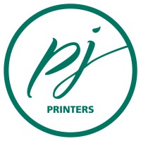PJ Printers logo - Similar company to Acorn Packaging
