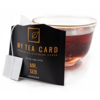 MY TEA CARD logo - Similar company to Dilmah Tea Morocco