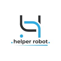 Helper Robot logo - Similar company to Robot Haus