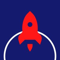 Rocketship logo - Similar company to Quantum Blue Innovative Technologies