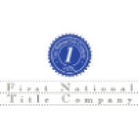 First National Title Company logo - Similar company to Fidelity National Title Portland