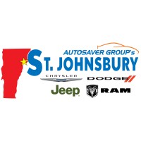St Johnsbury Chrysler Dodge Jeep Ram logo - Similar company to Autosaver Group