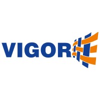Vigor patches logo - Similar company to Green-Shirts Quality Solution