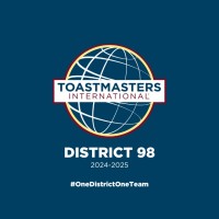 Toastmasters International District 98 logo - Similar company to Toastmaster Global