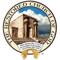 The Restored Church of God logo - Similar company to Trivault Cybersecurity