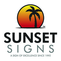 Sunset Signs logo - Similar company to Spmdesign