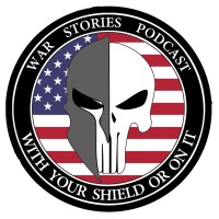 The War Stories Official Podcast logo - Similar company to Two Cops One Donut