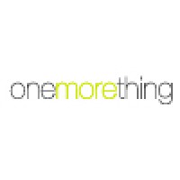 One More Thing