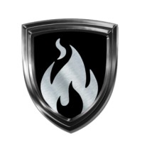 The Fire Knight logo - Similar company to Acgi