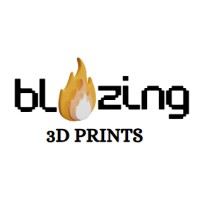 Blazing 3D Prints logo - Similar company to Waso