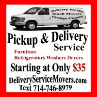 movers pickup and delivery service furniture appliance refrigerator washer dryer for orange county logo - Similar company to The Movers