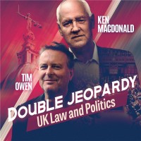 Double Jeopardy Podcast logo - Similar company to Turkey Mill