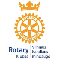 Vilnius King Mindaugas Rotary Club logo - Similar company to Vilnius Rotaract Club