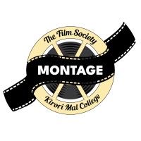 Montage - The Film Society of Kirori Mal College logo - Similar company to Septune-The Music Society, Mac