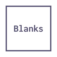 Blanks logo - Similar company to Gaply
