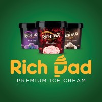 Rich Dad Premium Ice Creams logo - Similar company to Ice Bae