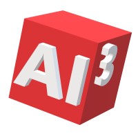 AI CUBED logo - Similar company to Robogals Melbourne
