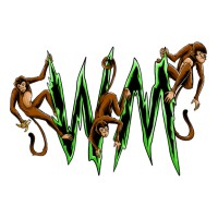 Wild Monkeys Pickleball logo - Similar company to Single Double Pickleball