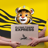 Flying Tigers Express logo - Similar company to Collo