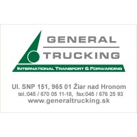 General Trucking a.s. logo - Similar company to Lamar-Telecom Sp. Z O.O.