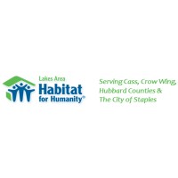 Lakes Area Habitat for Humanity logo - Similar company to Great Lakes Prevention Technology Transfer Center