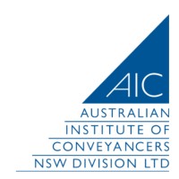 Australian Institute of Conveyancers - NSW Division (AICNSW) logo - Similar company to Australian Institute Of Conveyancers Sa Division Inc (Aicsa)